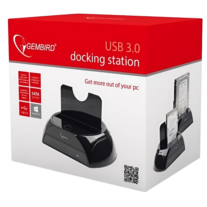 Docking station pentru hdd/ssd gembird hd32-u3s-2, negru (hd32-u3s-2) 6