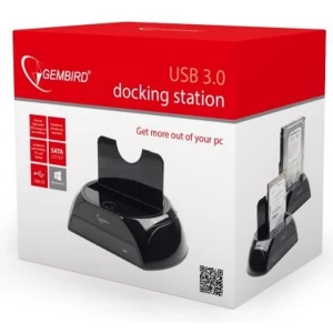 Docking station pentru hdd/ssd gembird hd32-u3s-2, negru (hd32-u3s-2) Thumbnail 2