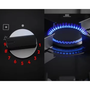 Комбинированная варочная панель electrolux kdi641723k, чёрный Thumbnail 2