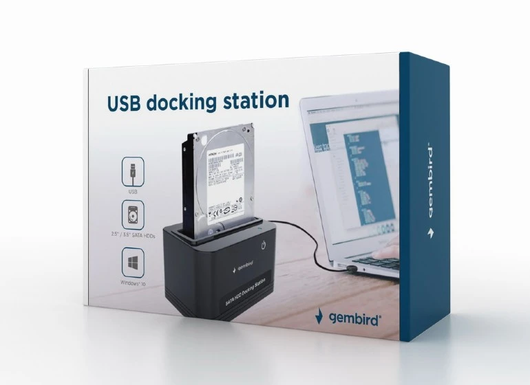 Docking station pentru hdd/ssd gembird hd32-u2s-5 2