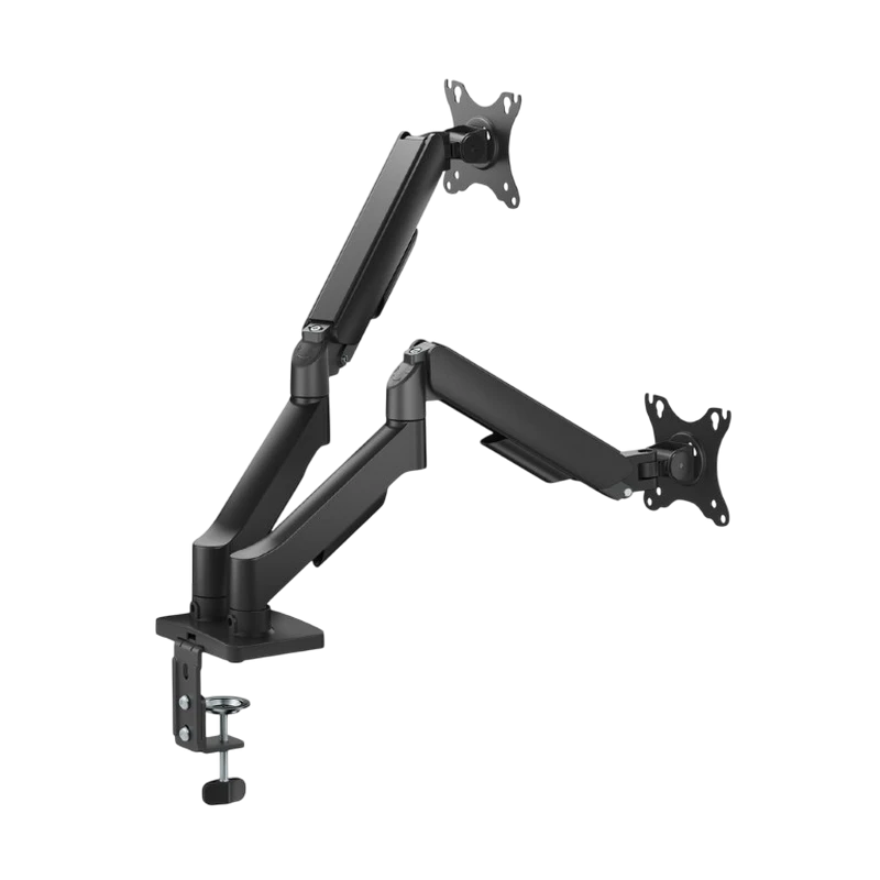 Настольный кронштейн для монитора gembird ma-da2u-01, черный 4