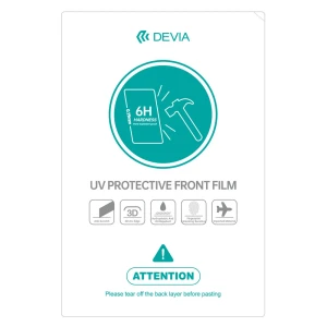 Devia интеллектуальная защитная передняя пленка uv (0,19 мм) (1 шт), прозрачная Thumbnail 2