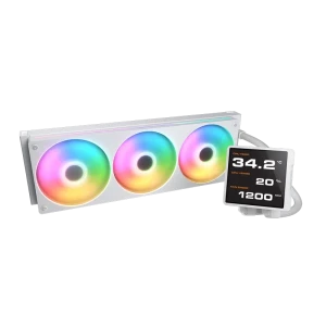 Cooler procesor cougar poseidon vistek pro argb 360 white
