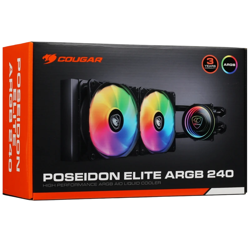 Cooler procesor cougar poseidon elite argb 240 9