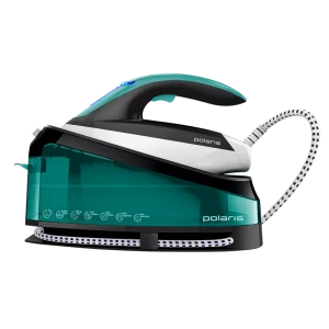 Fier de călcat cu generator de abur Polaris PSS7510K, 3000W, Verde | Alb
