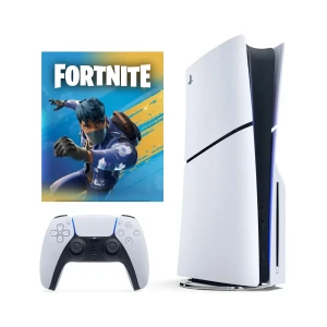 Игровая консоль sony playstation 5 slim disc edition 1tb + flowering fortnite
