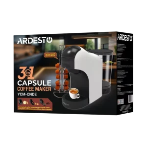 Капсульная кофеварка ardesto ycm-cnde, 1400вт, белый Thumbnail 7