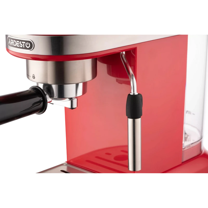 Кофеварка рожковая ardesto ycm-e1501, 1350вт, красный 14