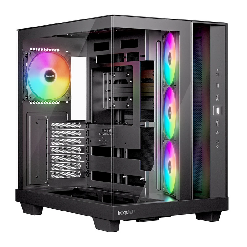 Carcasă pc be quiet! ligh base 500 lx, midi-tower, fără psu, negru 2