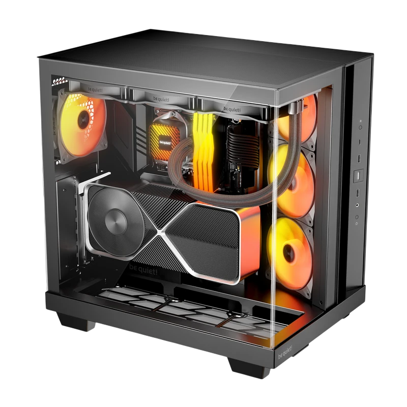 Carcasă pc be quiet! ligh base 500 lx, midi-tower, fără psu, negru 4