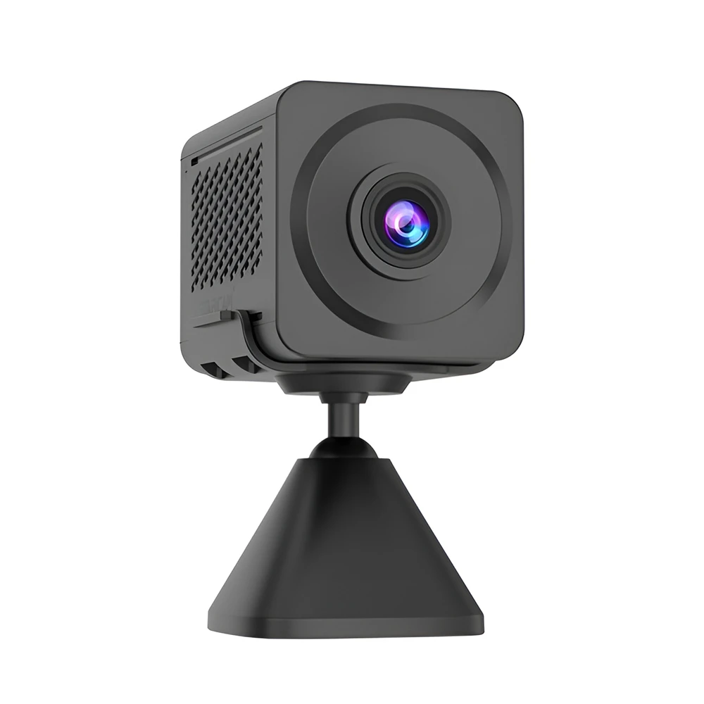Mini wifi security camera ai motion detection 3mp, app o-kam, black 2