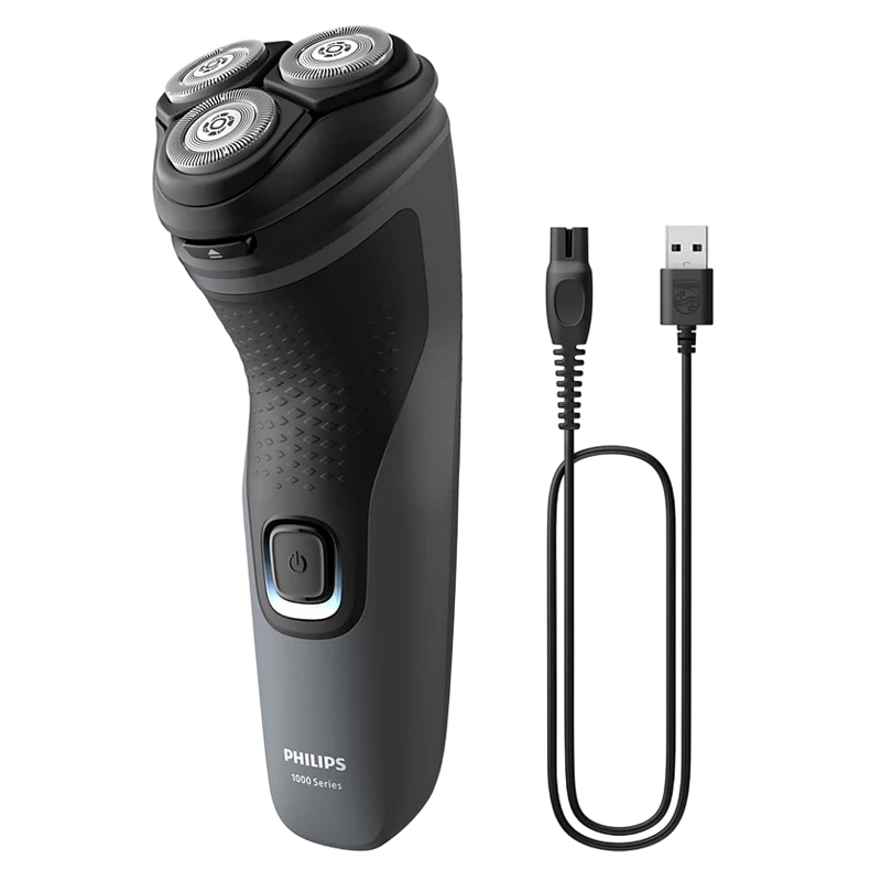 Aparat de ras electric philips s1142/00, negru | gri 2