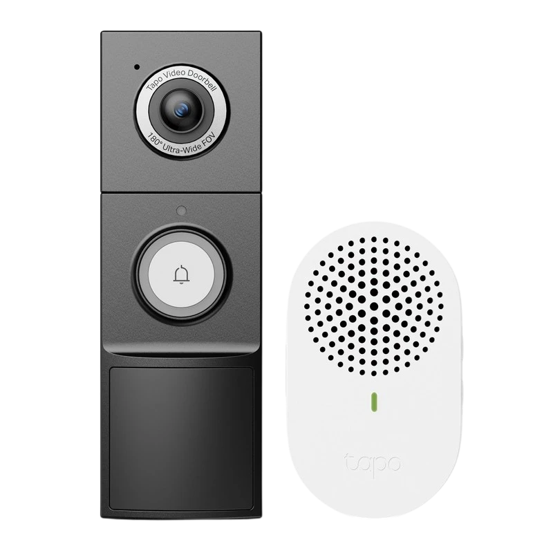 Дверной видеозвонок tp-link tapo d235, черный | белый 2