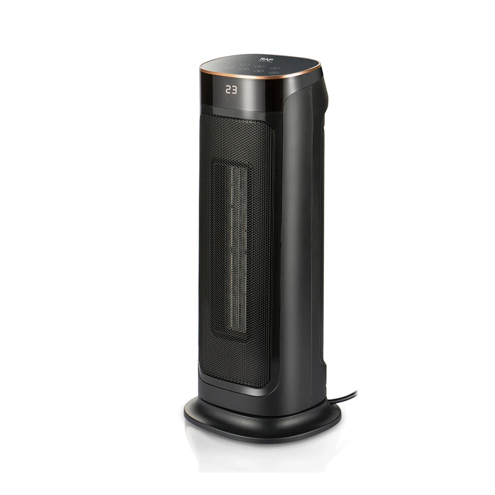 Raf fan heater with remote control, r.1402, 2000w, black 2