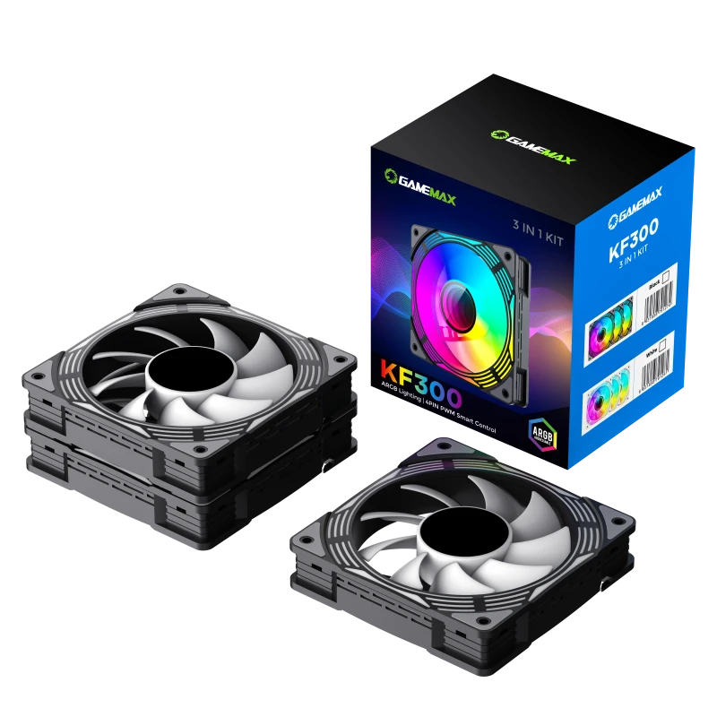 Ventilator pc gamemax kf300, 120 mm 2