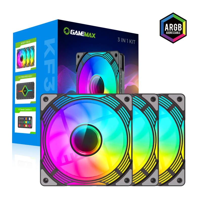 Ventilator pc gamemax kf300, 120 mm 3
