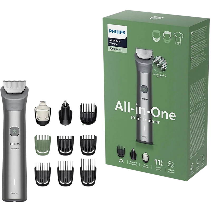 Trimmer pentru bărbați philips mg5921/15, gri 3