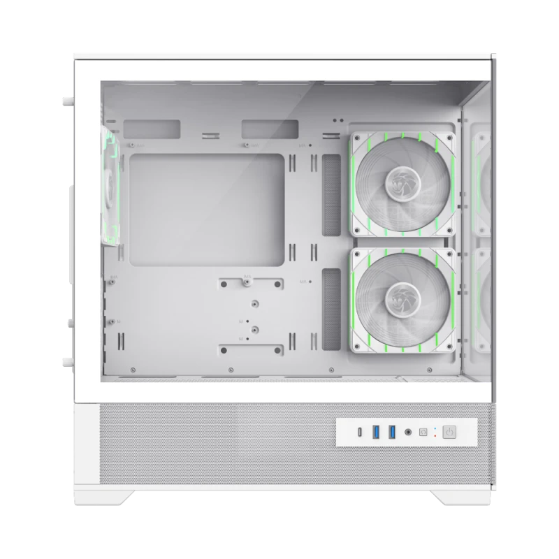 Carcasă pc gamemax vista 2 mw, mini-tower, fără psu, alb 5