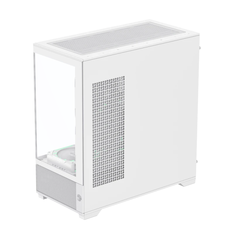 Carcasă pc gamemax vista 2 mw, mini-tower, fără psu, alb 8
