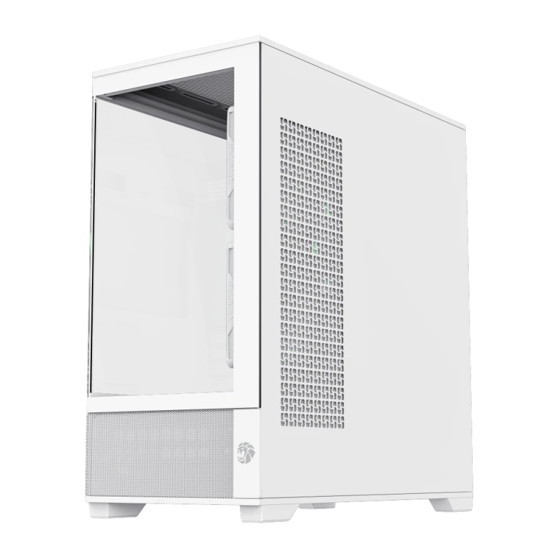 Carcasă pc gamemax vista 2 mw, mini-tower, fără psu, alb 6