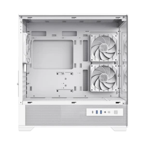 Carcasă pc gamemax vista 2 mw, mini-tower, fără psu, alb Thumbnail 4