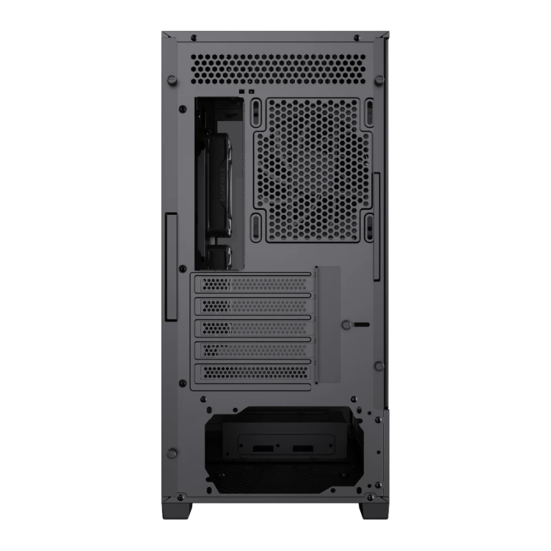 Компьютерный корпус gamemax vista 2 mb, mini-tower, без блока питания, чёрный 7