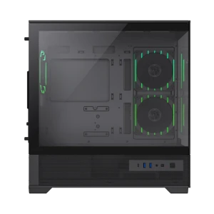 Компьютерный корпус gamemax vista 2 mb, mini-tower, без блока питания, чёрный Thumbnail 6