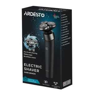 Aparat de ras electric ardesto shrr-b5wdr, negru Thumbnail 2