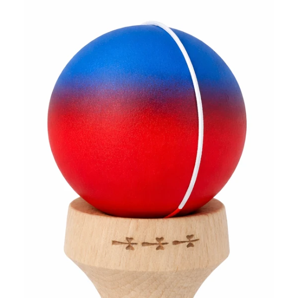"kendama x original", 7 x 6 x 18 cm, albastru-roșu 4