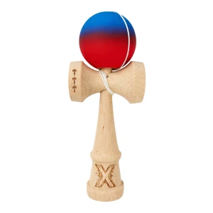 "kendama x original", 7 x 6 x 18 cm, albastru-roșu Thumbnail 3