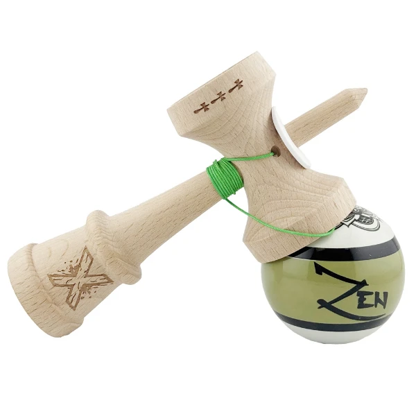 «kendama x original: zen», 7.5 x 6 x 18 cm, verde 7
