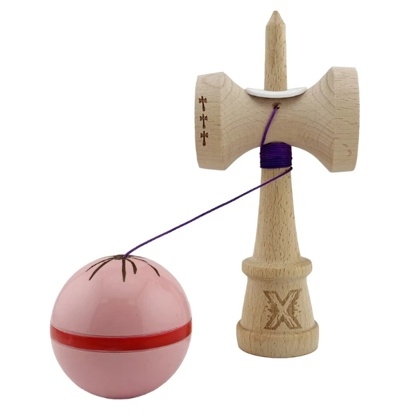 "kendama x original: păianjen", 7.5 x 6 x 18 cm, roz 4
