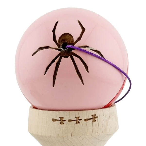 "kendama x original: păianjen", 7.5 x 6 x 18 cm, roz 8