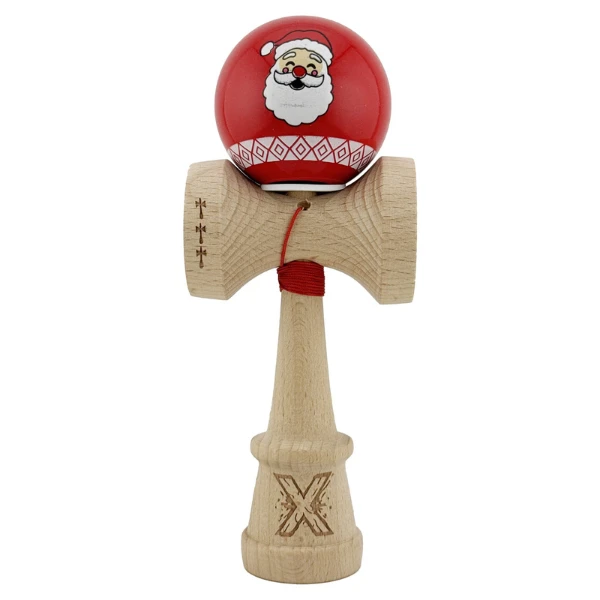 "kendama flippy x original: moș crăciun", 7.5 x 6 x 18 cm 2