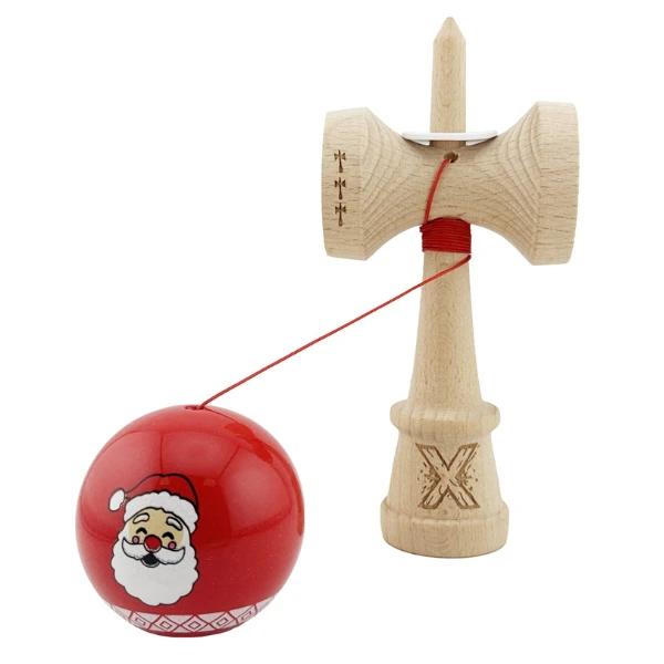 "kendama flippy x original: moș crăciun", 7.5 x 6 x 18 cm 4