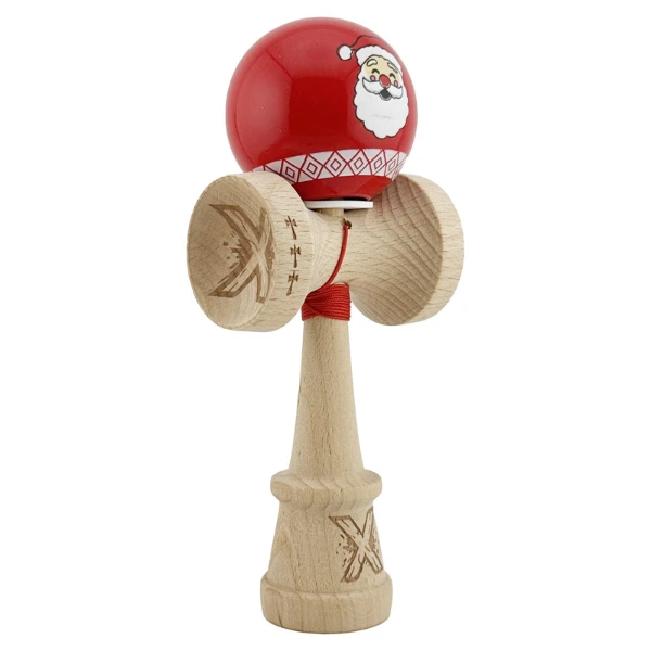"kendama flippy x original: moș crăciun", 7.5 x 6 x 18 cm 7