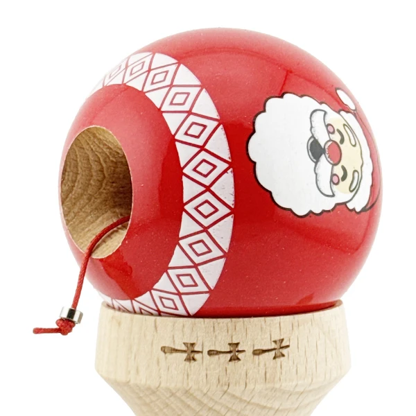 "kendama flippy x original: moș crăciun", 7.5 x 6 x 18 cm 5