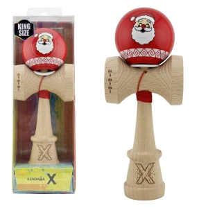 "kendama flippy x original: moș crăciun", 7.5 x 6 x 18 cm