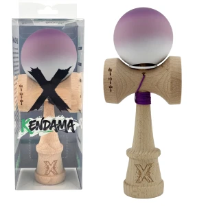 "kendama x original", 7.5 x 6 x 18 cm, gradient mov-alb