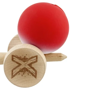 "kendama x original", 7.5 x 6 x 18 cm, gradient roșu-alb Thumbnail 9