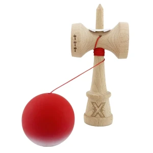 "kendama x original", 7.5 x 6 x 18 cm, gradient roșu-alb Thumbnail 4