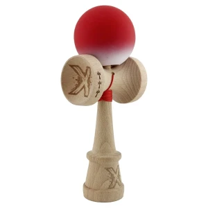 "kendama x original", 7.5 x 6 x 18 cm, gradient roșu-alb Thumbnail 2