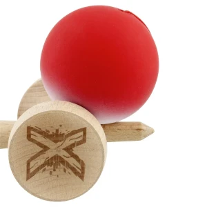 "kendama x original", 7.5 x 6 x 18 cm, gradient roșu-alb Thumbnail 8