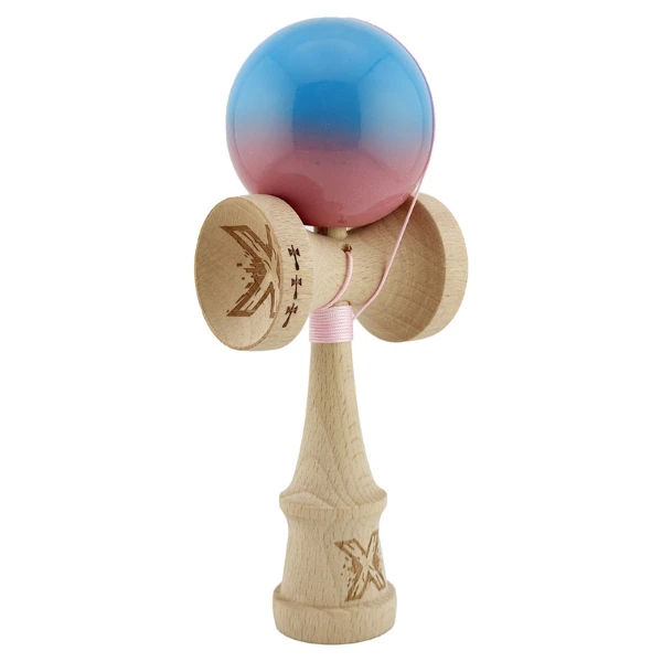 "kendama x original", 7 x 6 x 18 cm, albastru-roz 7