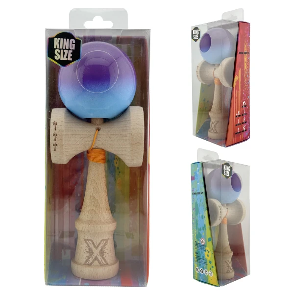 "kendama x original", 7 х 6 х 18 cm, gradient albastru-mov 9