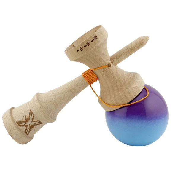 "kendama x original", 7 х 6 х 18 cm, gradient albastru-mov 4