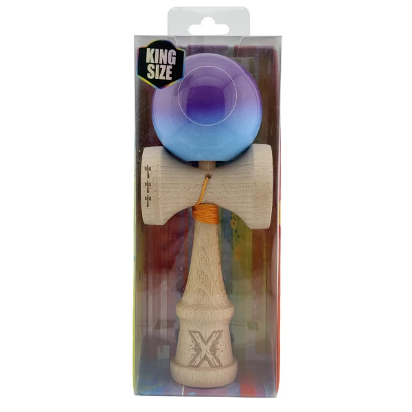 "kendama x original", 7 х 6 х 18 cm, gradient albastru-mov 3