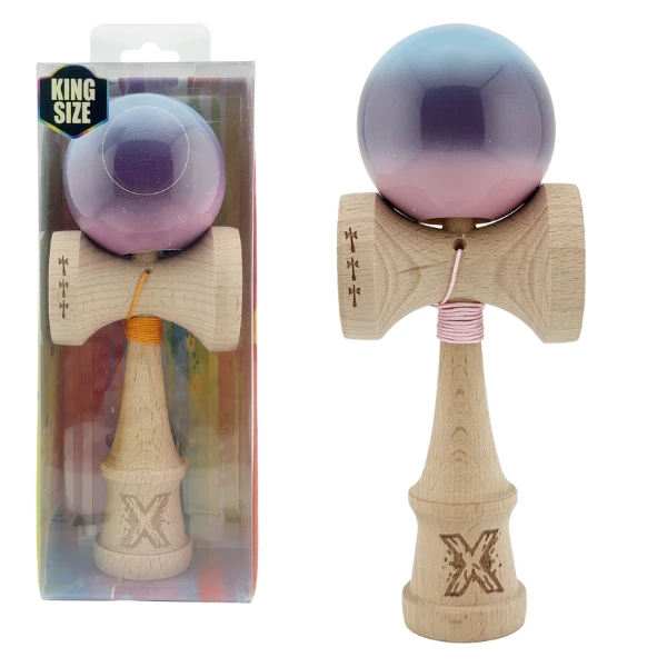 "kendama x original", 7 х 6 х 18 cm, gradient roz-mov 2
