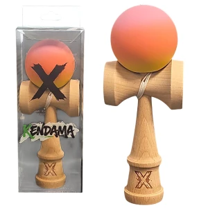 "kendama x original", 7 х 6 х 18 cm, portocaliu-galben