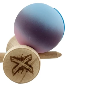 "kendama x original", 7 х 6 х 18 cm, gradient albastru-roz Thumbnail 7